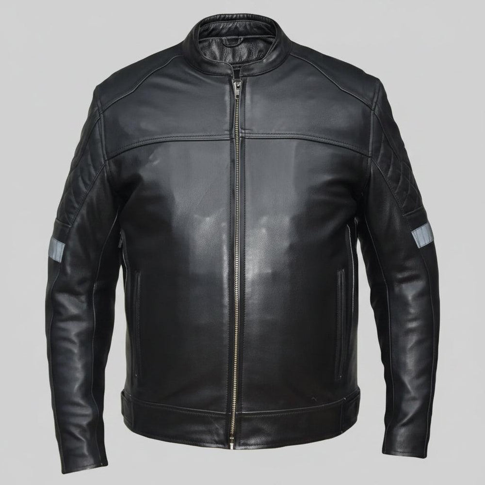 Veste Moto Homme à Rayures Réfléchissantes Unik International 