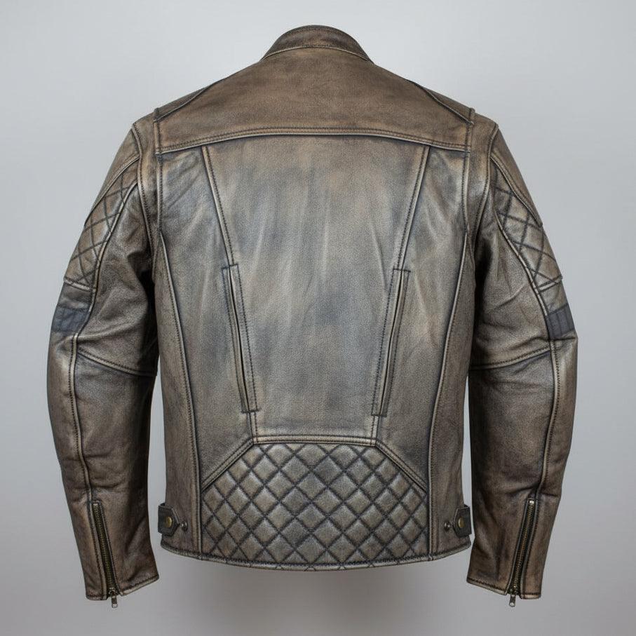 Chaqueta de Motocicleta para Hombre con Franjas Reflectantes Unik International 