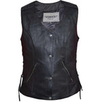 Unik International Women's Eyelet Laced 2 Pocket Vest EX-STOCK Canada 