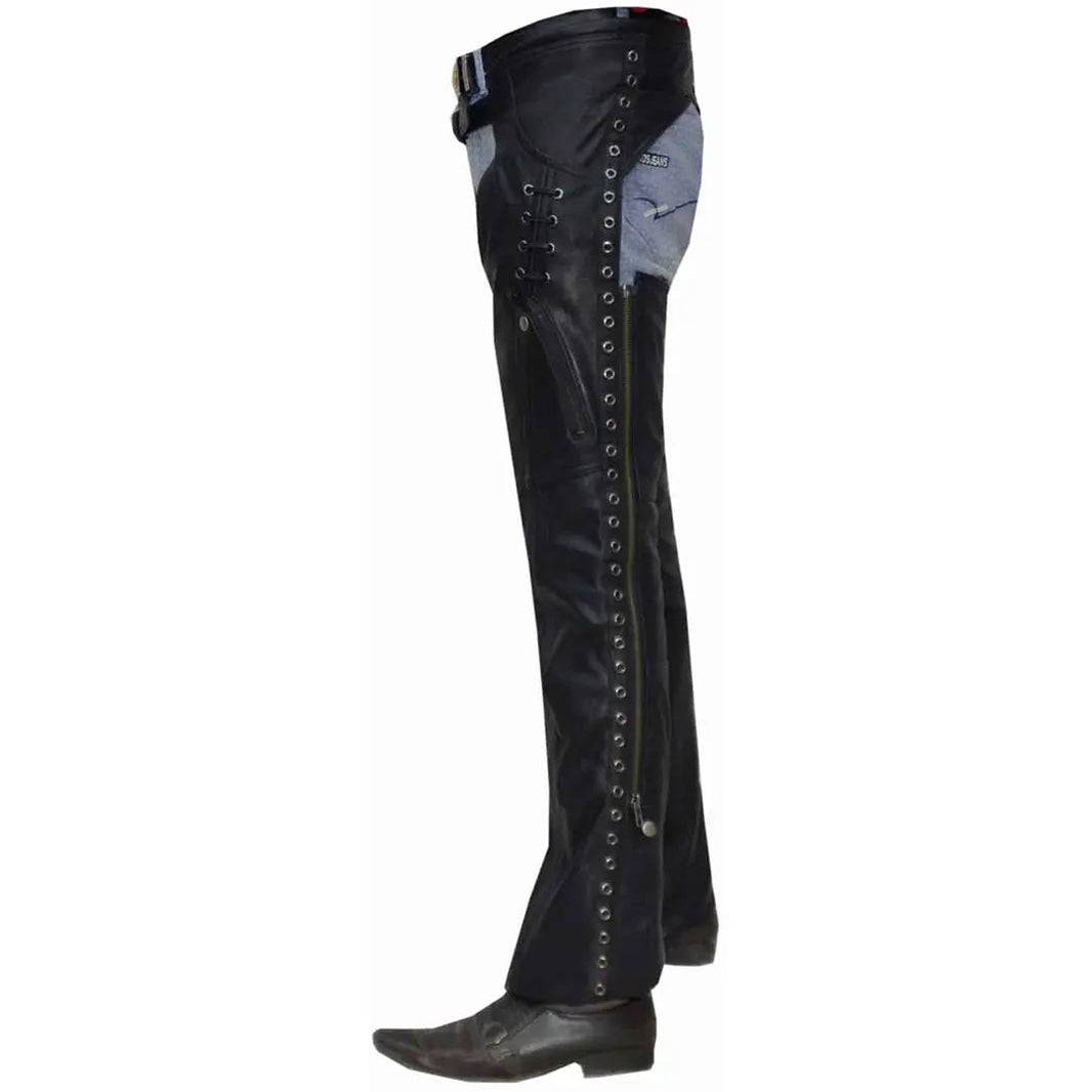 Unik International Women's Eyelet Laced Chaps EX-STOCK Canada 