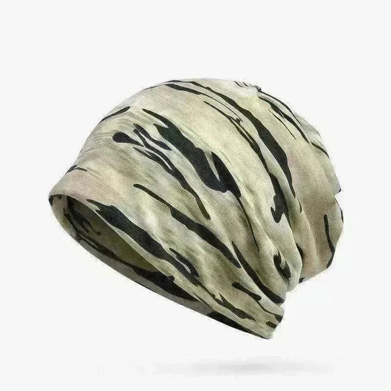 Unisex Camouflage Beanies Flexible Turban Ring Scarf Hedging Hats - EX-STOCK CANADA