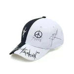 Unisex Casual Black And White Patchwork Hip Hop Fashion Hat - EX-STOCK CANADA