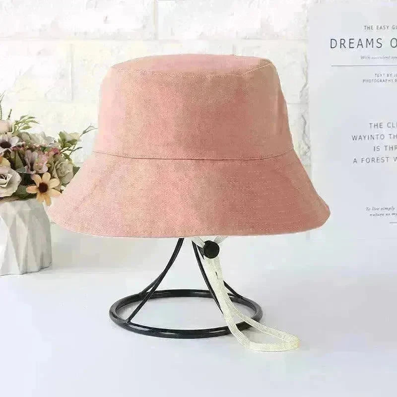 Unisex Double Sided Wind Rope Fisherman Fashion Hat - EX-STOCK CANADA