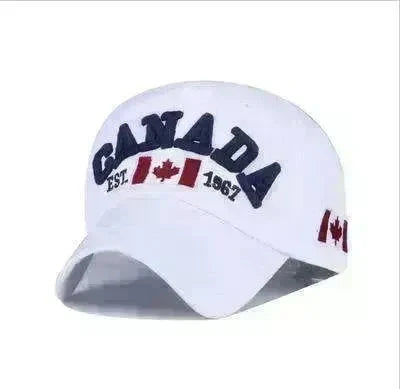 Unisex Embroidery Duck Tongue Canada Hat - EX-STOCK CANADA