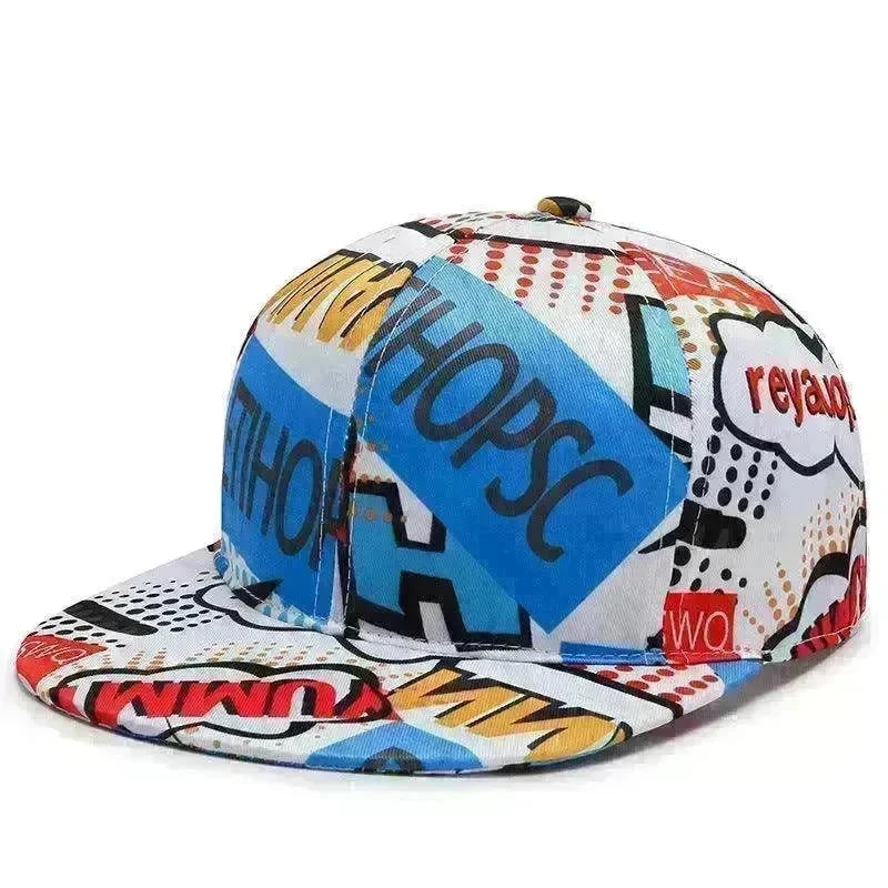 Unisex Ruili Style Trend Print Element Unique Designs Hat - EX-STOCK CANADA