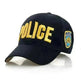 Unisex Spring And Summer Adjustable Letters Police Cap - EX-STOCK CANADA