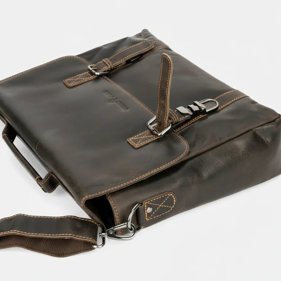 Greenwood Leather Laptop Bag EX-STOCK Canada 