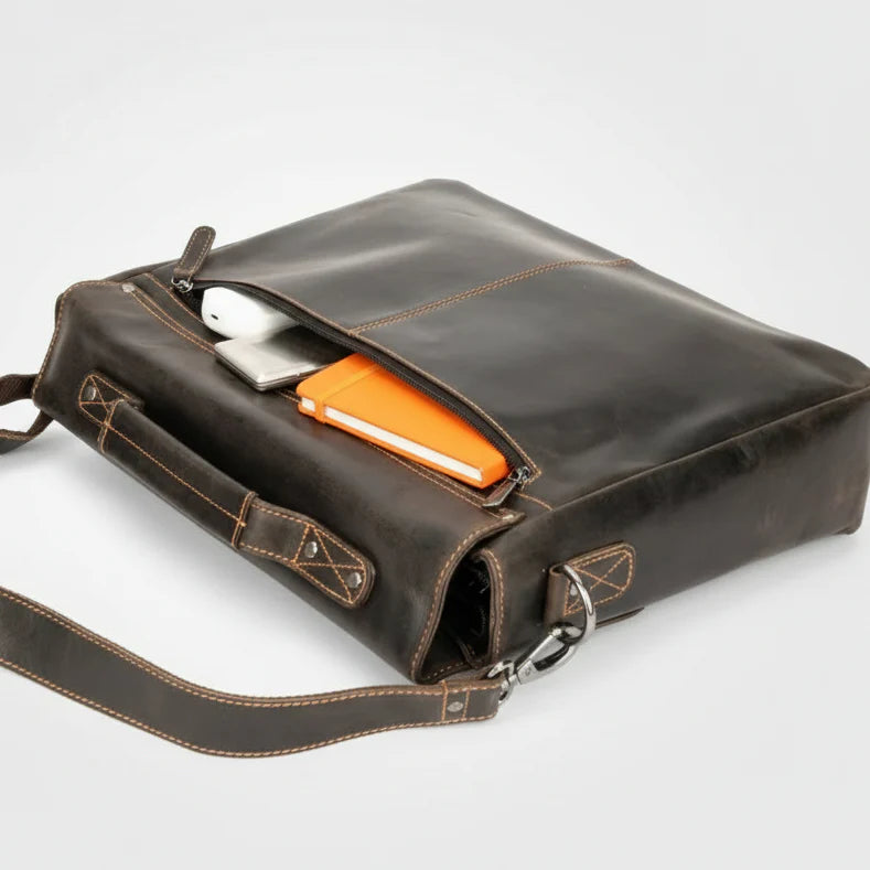 Greenwood Leather Laptop Bag 