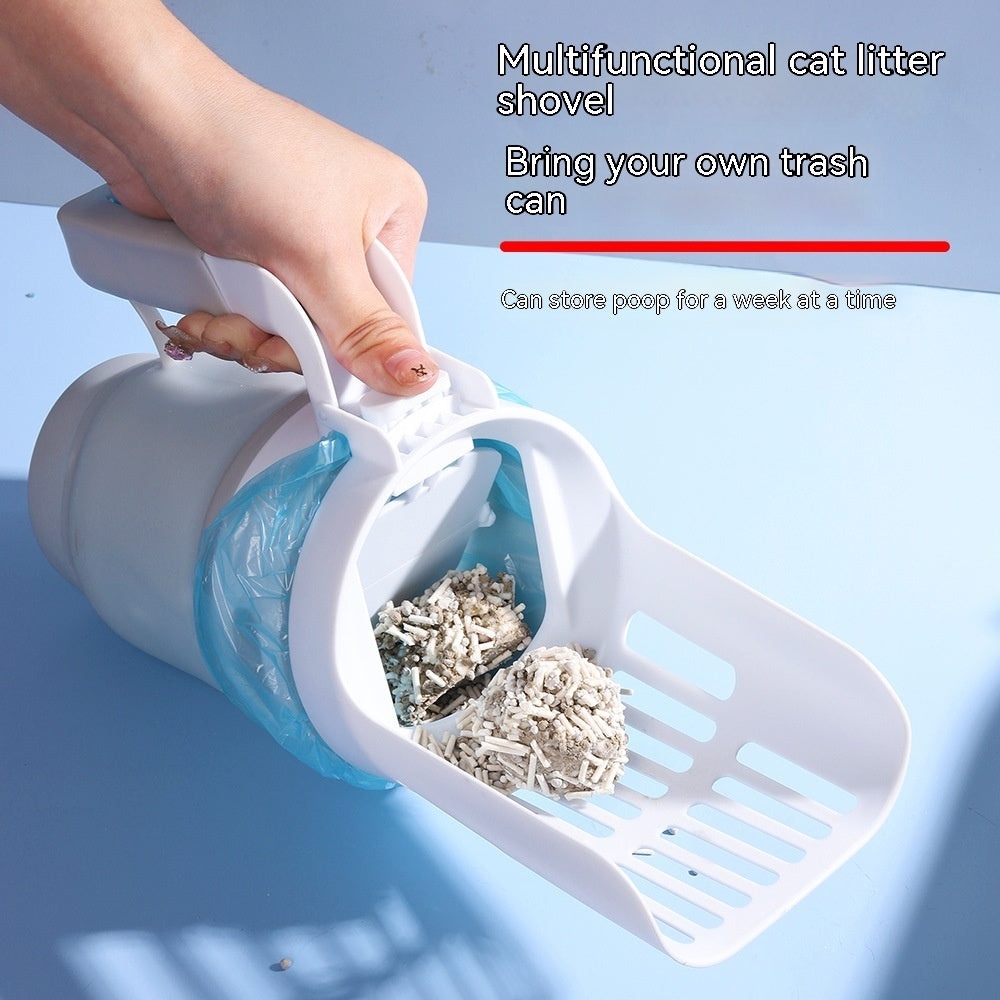 Upgrade Widen Cat Litter Shovel Scoop With Refill Bags Large Cat Litter Box Self Cleaning Cat Waste Bin System Pet Supplies Pet Products EX-STOCK Canada 