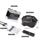 USB-Wasser-Muster Bluetooth-Musik Ozean-Stern-Projektorlampe - EX-STOCK Canada