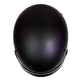 VOSS 707FRP Purple Paisley Half Helmet with Peak EX-STOCK Canada 