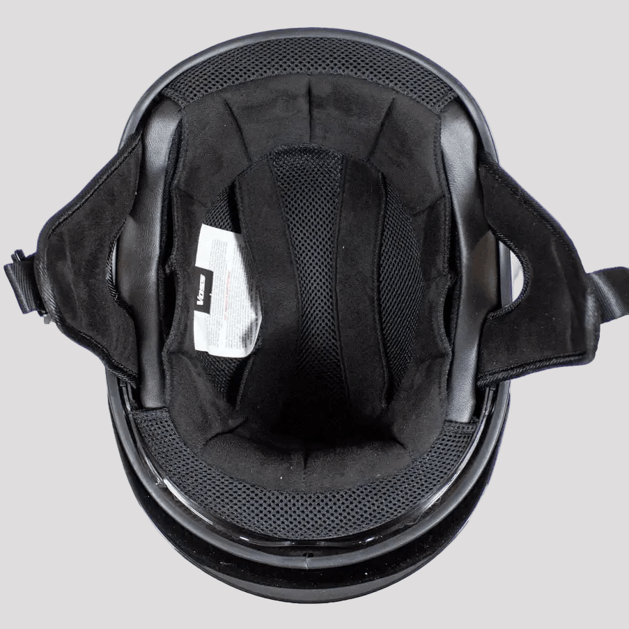 Casco Mezzo VOSS 707FRP Viola Paisley con Visiera 