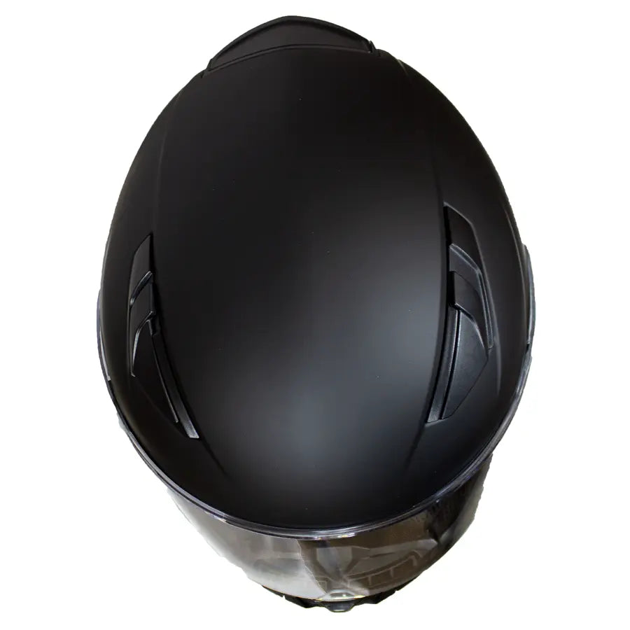 VOSS 988 MOTO-1 Matte Black Helmet EX-STOCK Canada 