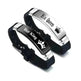 Valentine's Day Black Silver Her King His Queen Couple Bracelets - EX-STOCK CANADA