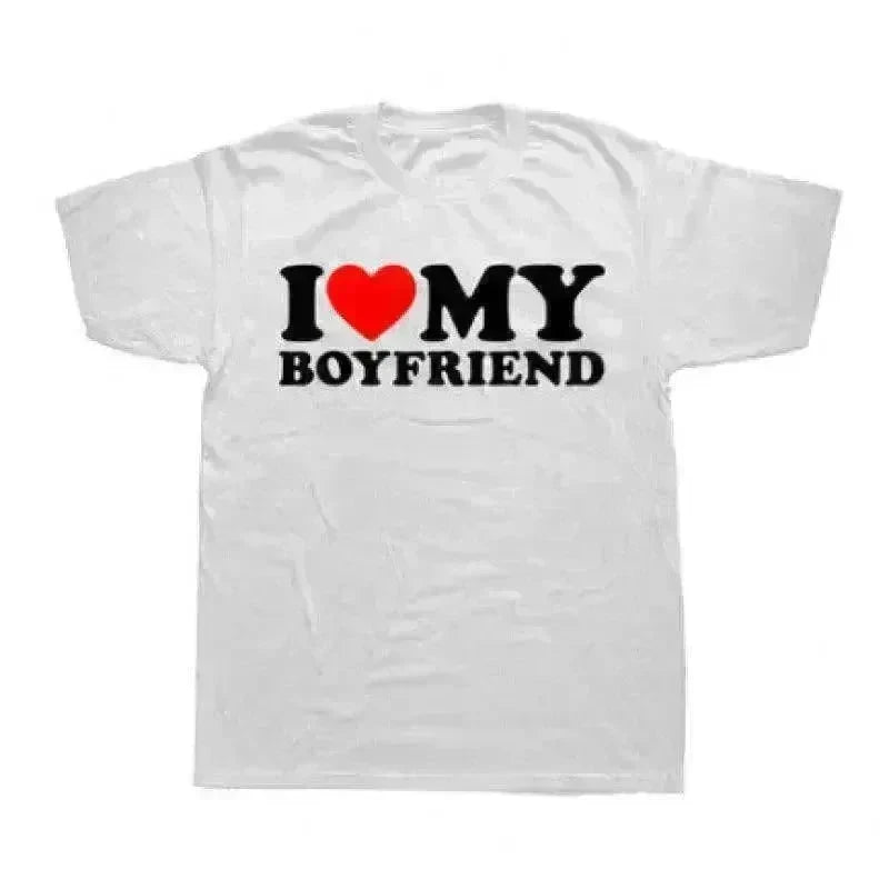Valentine's Day I Love My Girlfriend Men's T-shirt - EX-STOCK CANADA