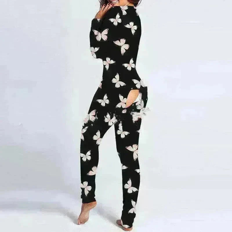 Valentine's Day Print File Slim Sexy Bodysuit - EX-STOCK CANADA