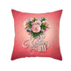 Valentine's Day Red Heart Linen Pillowcase - EX-STOCK CANADA