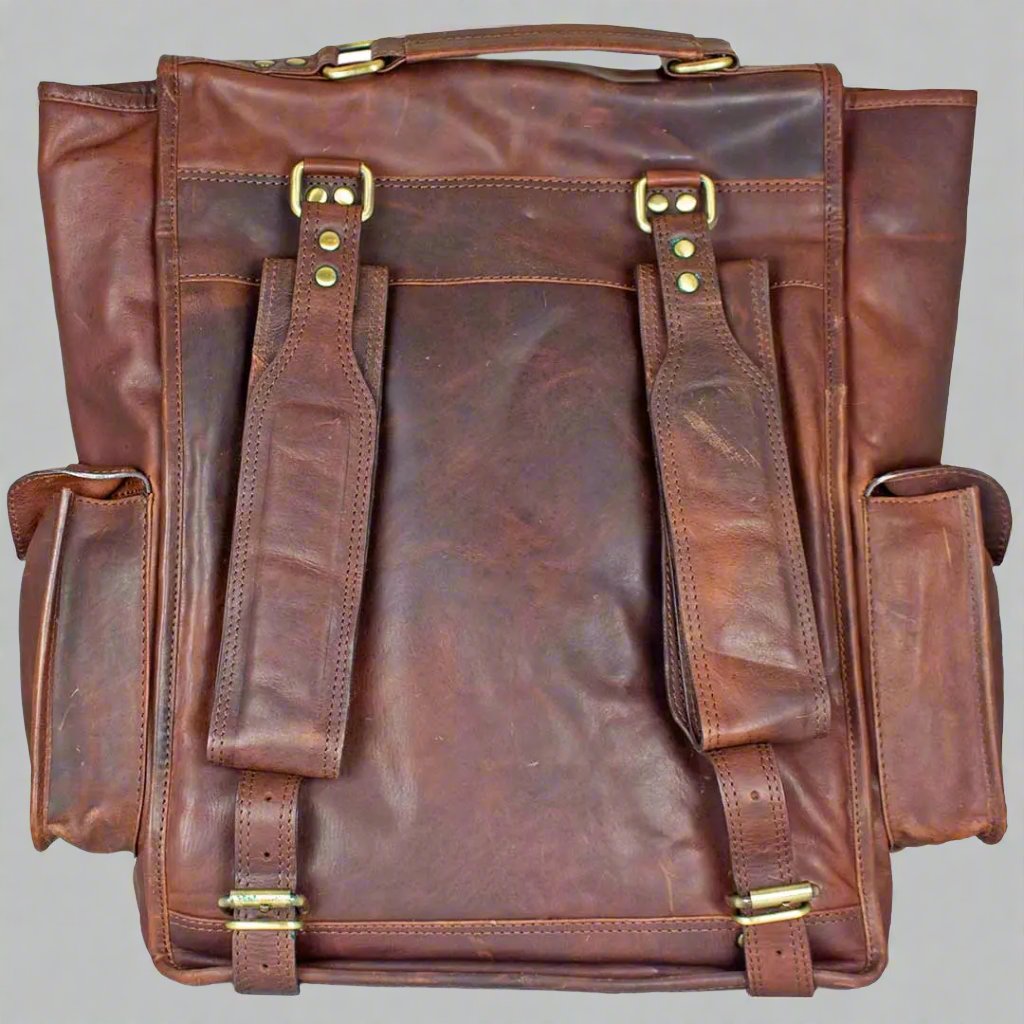 Viceroy Leather Messenger Backpack EX-STOCK Canada 