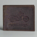 Viceroy Men's Bike Embossed Leather Wallet EX-STOCK Canada 