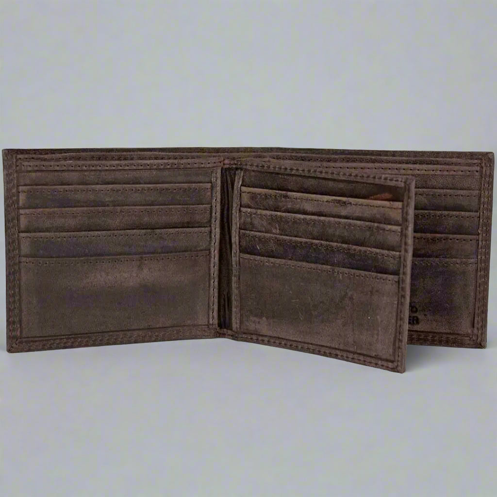 Viceroy Men's Bike Embossed Leather Wallet EX-STOCK Canada 