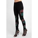 Vocal Women's Sugar Skull Leggings EX-STOCK Canada 