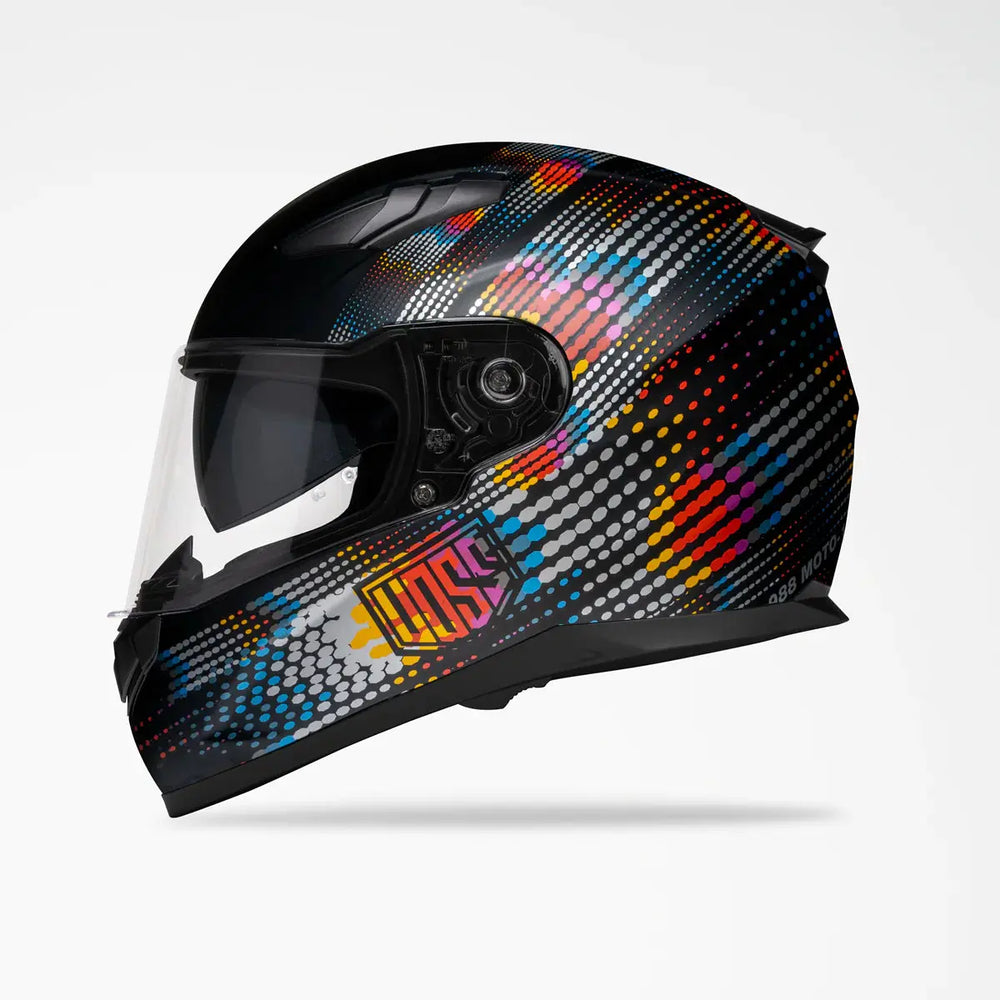 Voss 988 Moto-1 Metal Fractal Helmet EX-STOCK Canada 