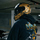 Voss 989 Moto-V Rei Motorcycle Helmet 