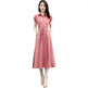 Waist-tight Slimming Elegant Casual Long Dress - EX-STOCK Canada