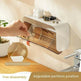 Scatola di stoccaggio a griglia da appendere a parete Forniture per il bagno a casa Piccoli oggetti domestici Elettrodomestici - EX-STOCK Canada