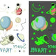 Waterproof kids aerospace luminous tattoo stickers - EX-STOCK Canada