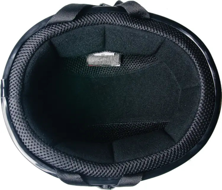 خوذة نصف وجه لدراجة نارية بقبة جمجمة من جلد الساحل الغربيEX-STOCK Canada 