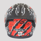 Casco de Motociclista Calavera Monstruo de Cuero de la Costa Oeste 