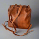 Leather Drawstring Backpack EX-STOCK Canada 