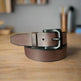Ceinture pour homme en cuir grain BuffaloEX-STOCK Canada 