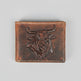 Men’s Steer Embossed Bifold Leather Wallet 