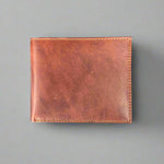 Men’s Bifold Flip-Up Cow Leather Wallet EX-STOCK Canada 