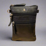 Bolso Mini Crossbody de cuero Greenwood con 3 bolsillos con cremallera | EX-STOCK Canada 
