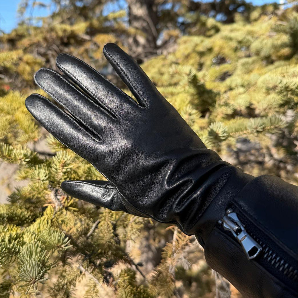 Guantes de cuero de oveja para mujerEX-STOCK Canada 