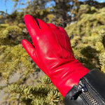 Women's Drum Dyed Lamb Leather Gloves with Wool Blend Lining EX-STOCK Canada 