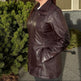 Classic Women's Mid-Length Lamb Leather Jacket EX-STOCK Canada 