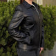 Women's Classic Black Sheep Leather Jacket EX-STOCK Canada 