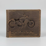 Viceroy Men's Bike Embossed Leather Wallet EX-STOCK Canada 