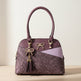 Bolso de 2 Asas de Cuero Sintético con Diseño Floral de Temptation Italy | EX-STOCK Canada 