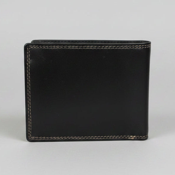 MET Men’s Bi-Fold Flip Coin Wallet 