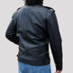 Men's Soft Lamb Leather Biker-Look Jacket 