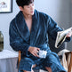 Winter Bathrobe Coral Fleece Couple Pajamas  EX-STOCK CANADA