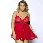Women Charming Lingerie Big Code Sleepwear Sleep dress - EX-STOCK Canada