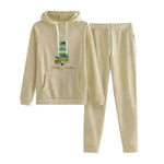 Loose Plus Size Hooded Top Women's Long Sleeve - EX-STOCK CANADA