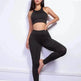 Women sport Suit Gym Yoga Sets 2 Pieces Women Sportwear Yoga Set Fitness Sportwear Workout Set Fitness Yoga Wear - EX-STOCK Canada