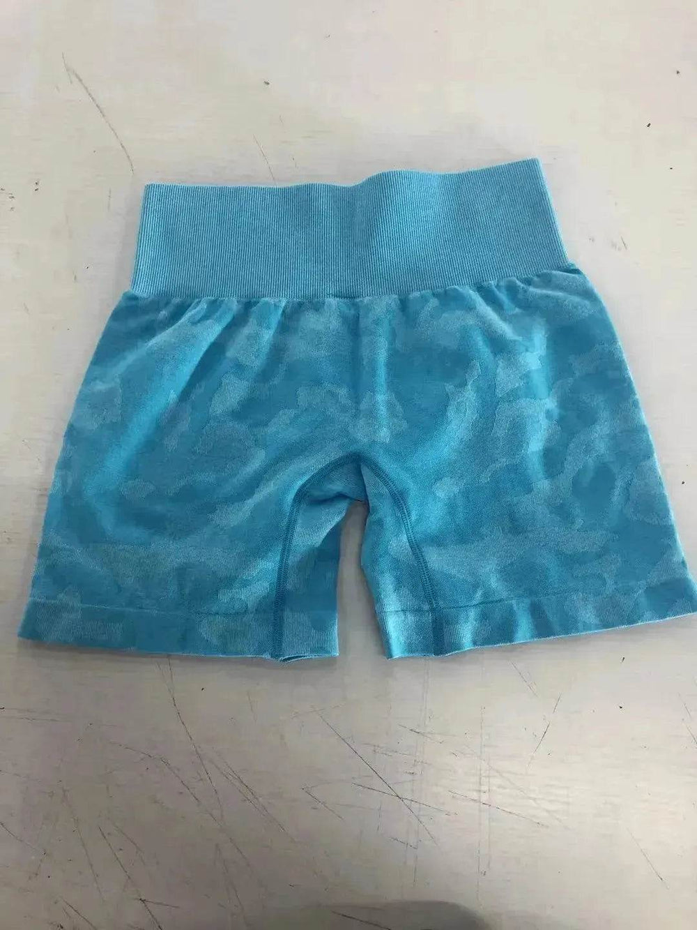 Women's Camo Jacquard Seamless Gym Shorts - EX-STOCK Canada